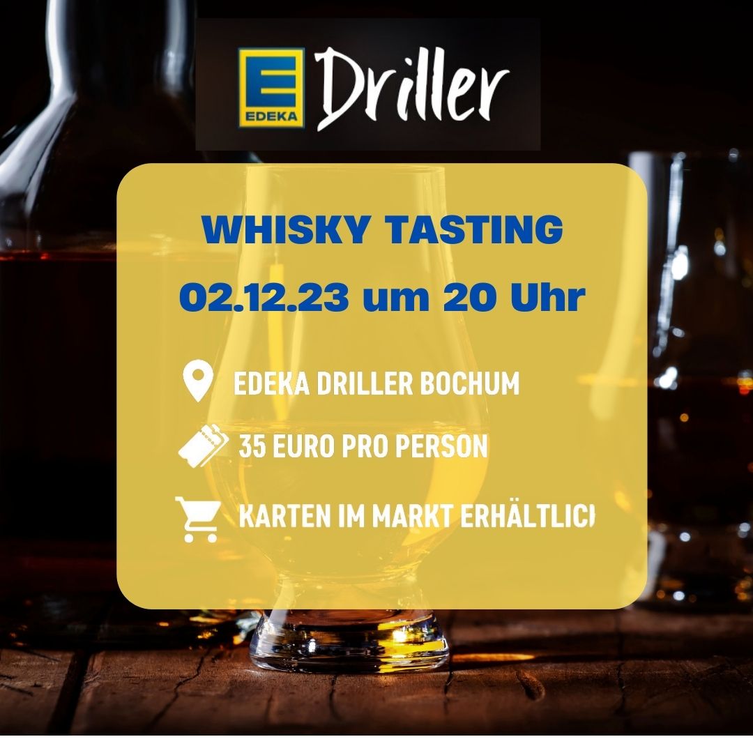 Read more about the article Whisky Tasting am 02.12.23